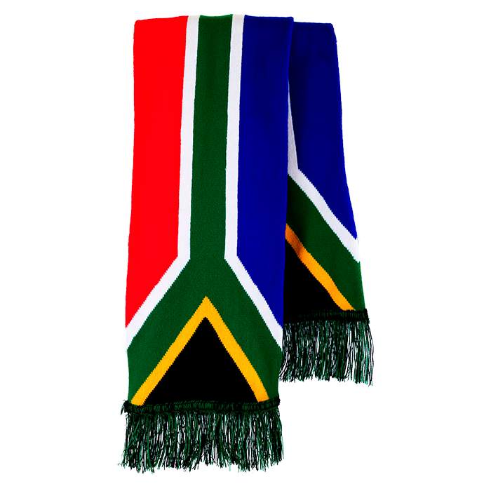 South African Flag Supporter Scarf